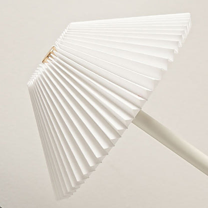 Scandinavian Rechargeable Pleated Table Lamp