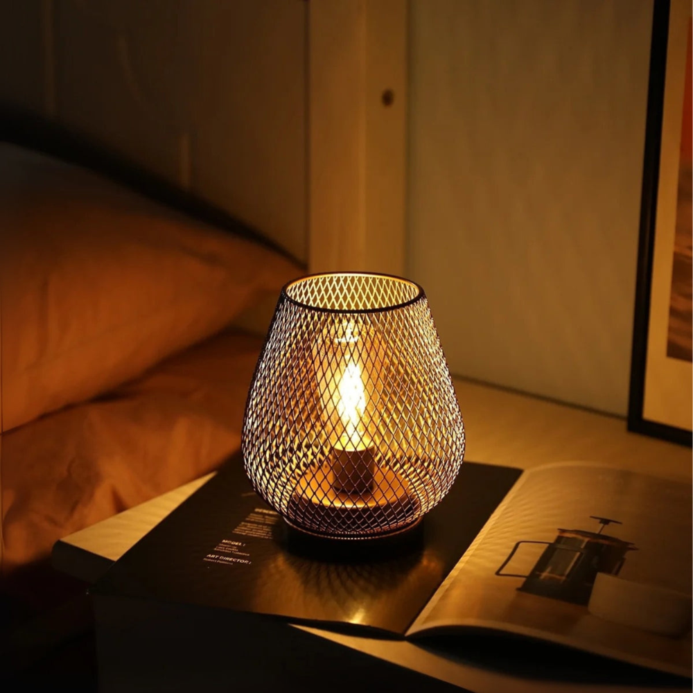 Wireless LED Mesh Lantern