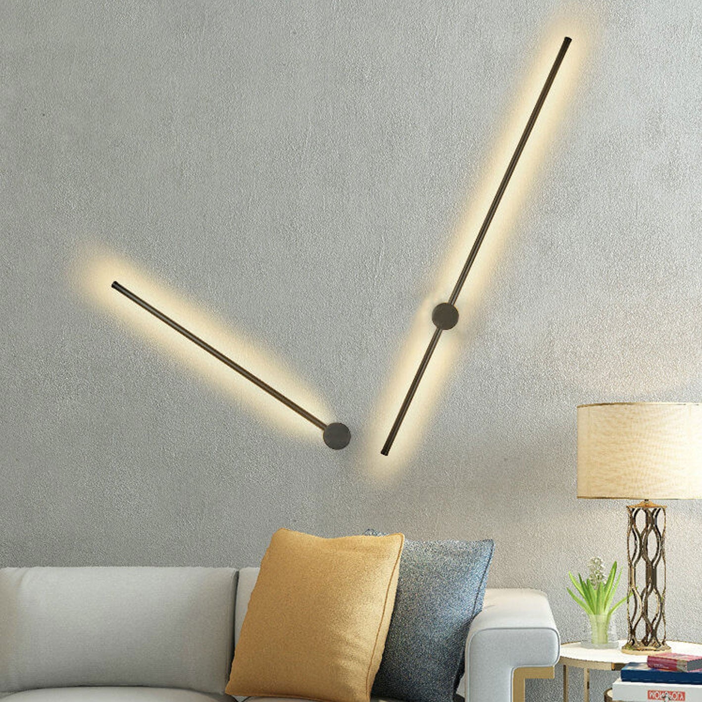 Modern Minimalist Strip LED Wall Sconce Lamp