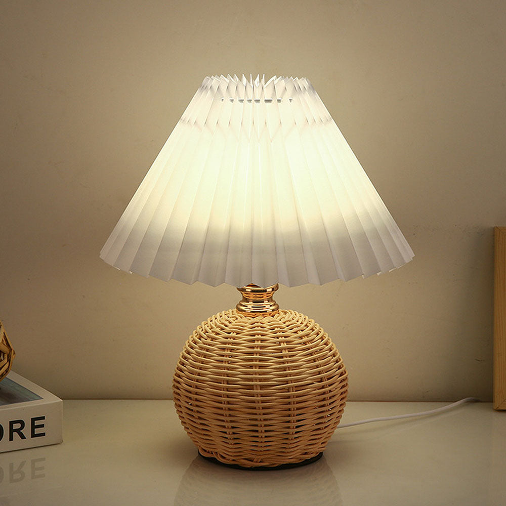 Modern Bamboo Table Lamp