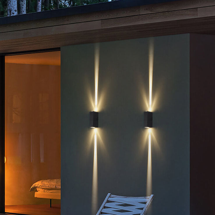 Modern LED Outdoor Wall | Light Up Down