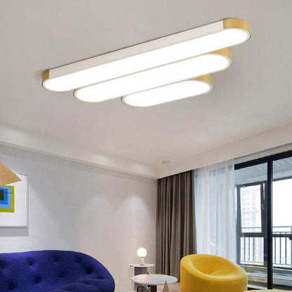 Modern Minimalist LED Flush Mount Ceiling Light