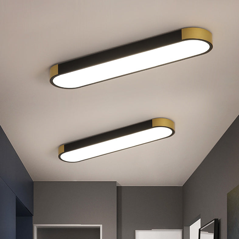 Modern Minimalist LED Flush Mount Ceiling Light