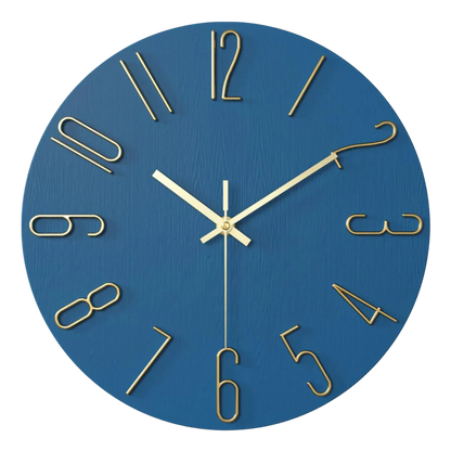 Modern Wall Clock | Minimalist Quartz For Living Room
