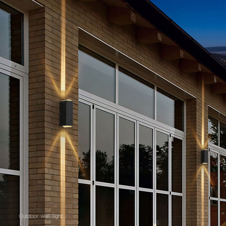Modern LED Outdoor Wall | Light Up Down