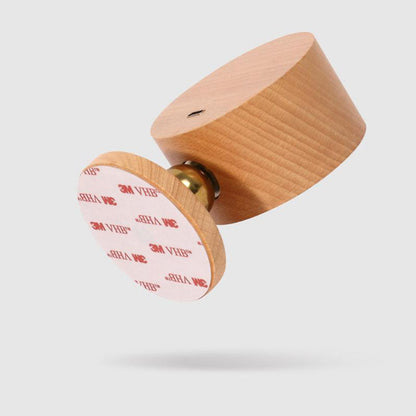 Wooden USB Touch LED Night Light Wall Sconce Lamp