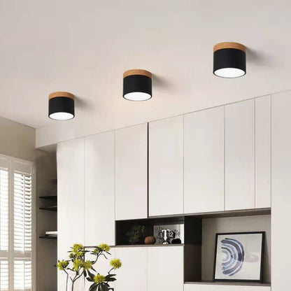 Scandinavian LED Flush Mount Ceiling Light