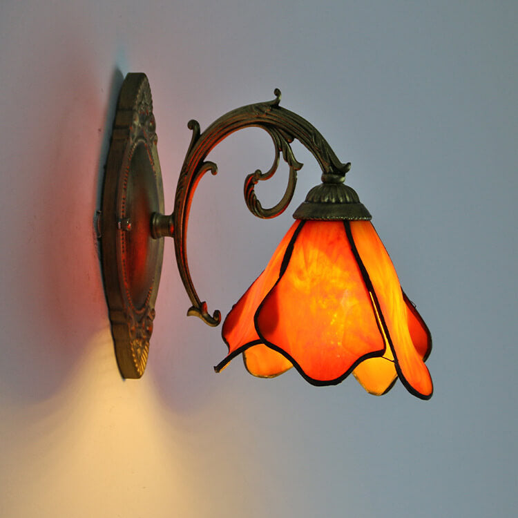 Vintage Flower Wall Sconce Lamp