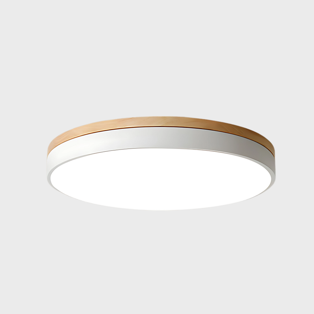 Scandinavian Wood Ceiling Light