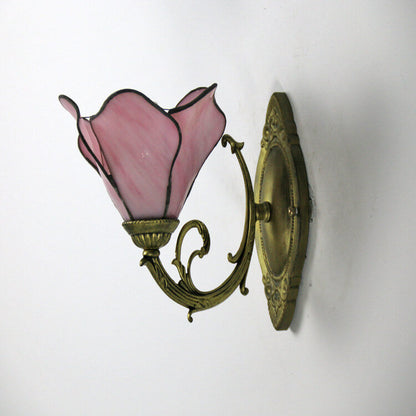 Vintage Flower Wall Sconce Lamp