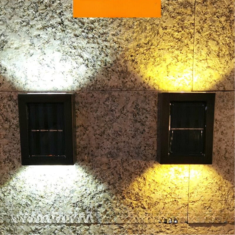 Outdoor Solar Powered Wall Lamps | Energy Efficient for Patio