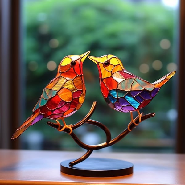 Birds Table Ornament | Decorative Sculpture