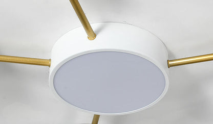Scandinavian Minimalist LED Flush Mount Ceiling Light