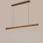 Modern Linear Pendant Light | Hanging Light Adjustable LED for Dining Table Living Room & Office