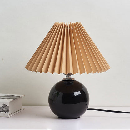 Nordic Minimalist Pleated Table Lamp