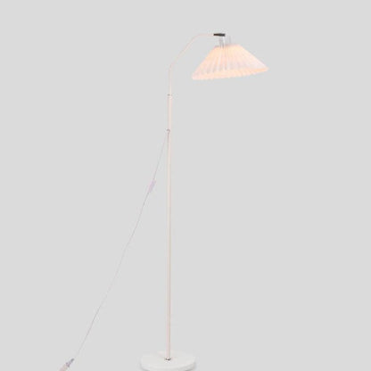 Minimalist Pleated Shade Standing Floor Lamp