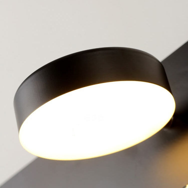 Modern Square LED USB Rechargeable Wall Sconce Lamp