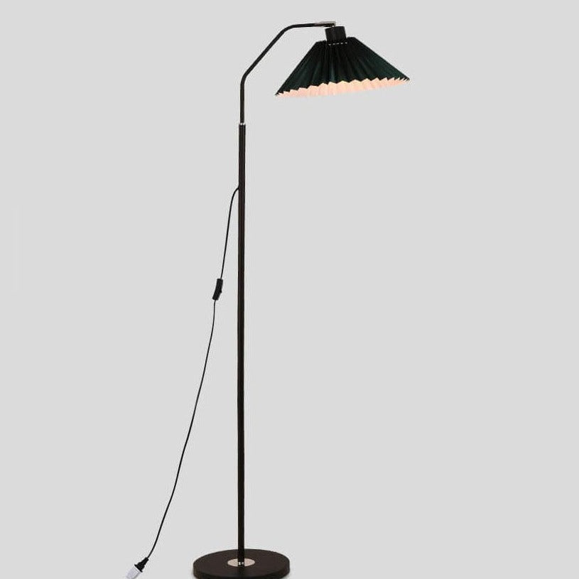 Minimalist Pleated Shade Standing Floor Lamp