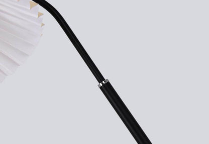 Minimalist Pleated Shade Standing Floor Lamp