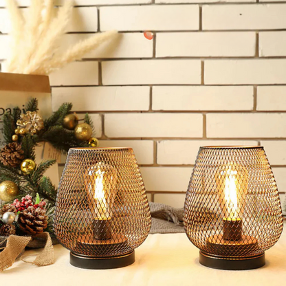 Wireless LED Table Lamp Lantern | Portable Ambient Lighting For Indoor And Outdoor