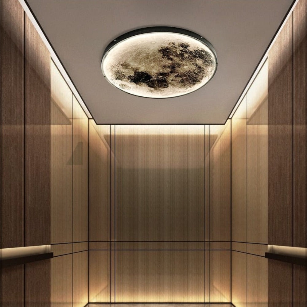 Full Moon Wall Light | Ceiling Light 3D LED Accent Light for Living Room Bedroom