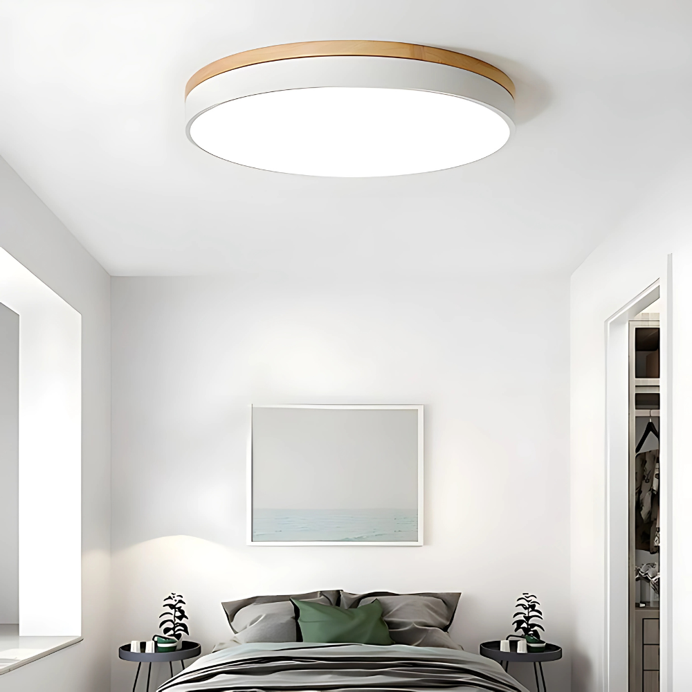 Scandinavian Wood Ceiling Light