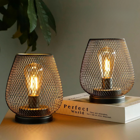 Wireless LED Table Lamp Lantern | Portable Ambient Lighting For Indoor And Outdoor