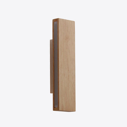 Japanese Minimalist Rectangular Flat Rotatable LED Wall Sconce Lamp