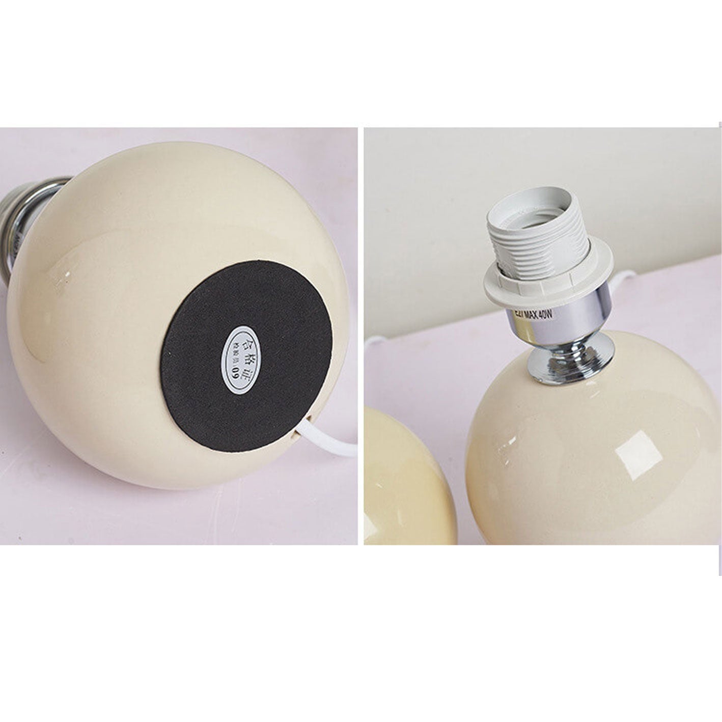 Nordic Minimalist Pleated Table Lamp