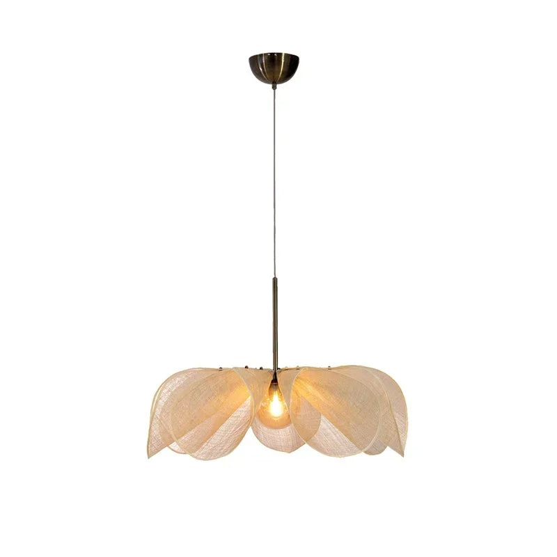 Pendant Light | Vintage Petal Soft Ambient Lighting For Bedroom Dining Room