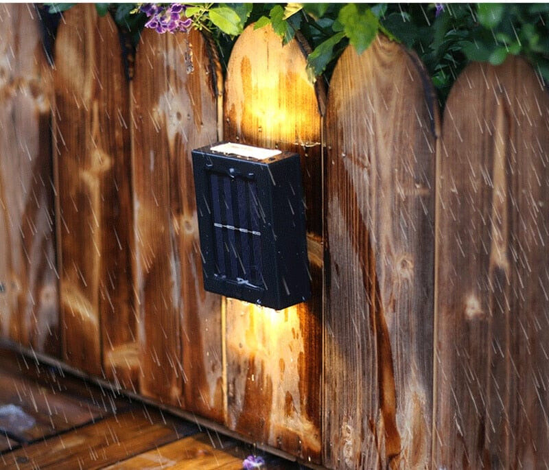 Outdoor Solar Powered Wall Lamps | Energy Efficient for Patio