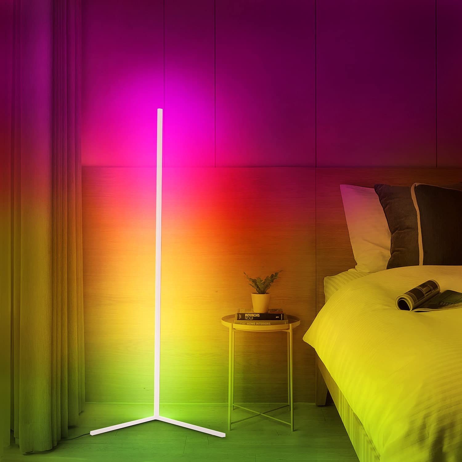 Minimalist Corner Floor Lamp | Modern Standing Light