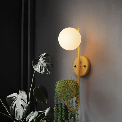 Storage Box Planting Pot Globe Wall Sconce Lamp