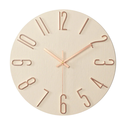 Modern Wall Clock | Minimalist Quartz For Living Room