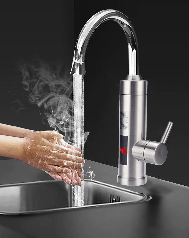 Electric Kitchen Water Heater Tap | Digital Display Faucet