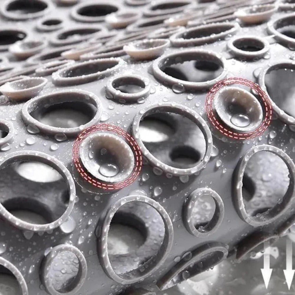 Anti Slip Shower Mat | Suction Grip And Quick Drainage