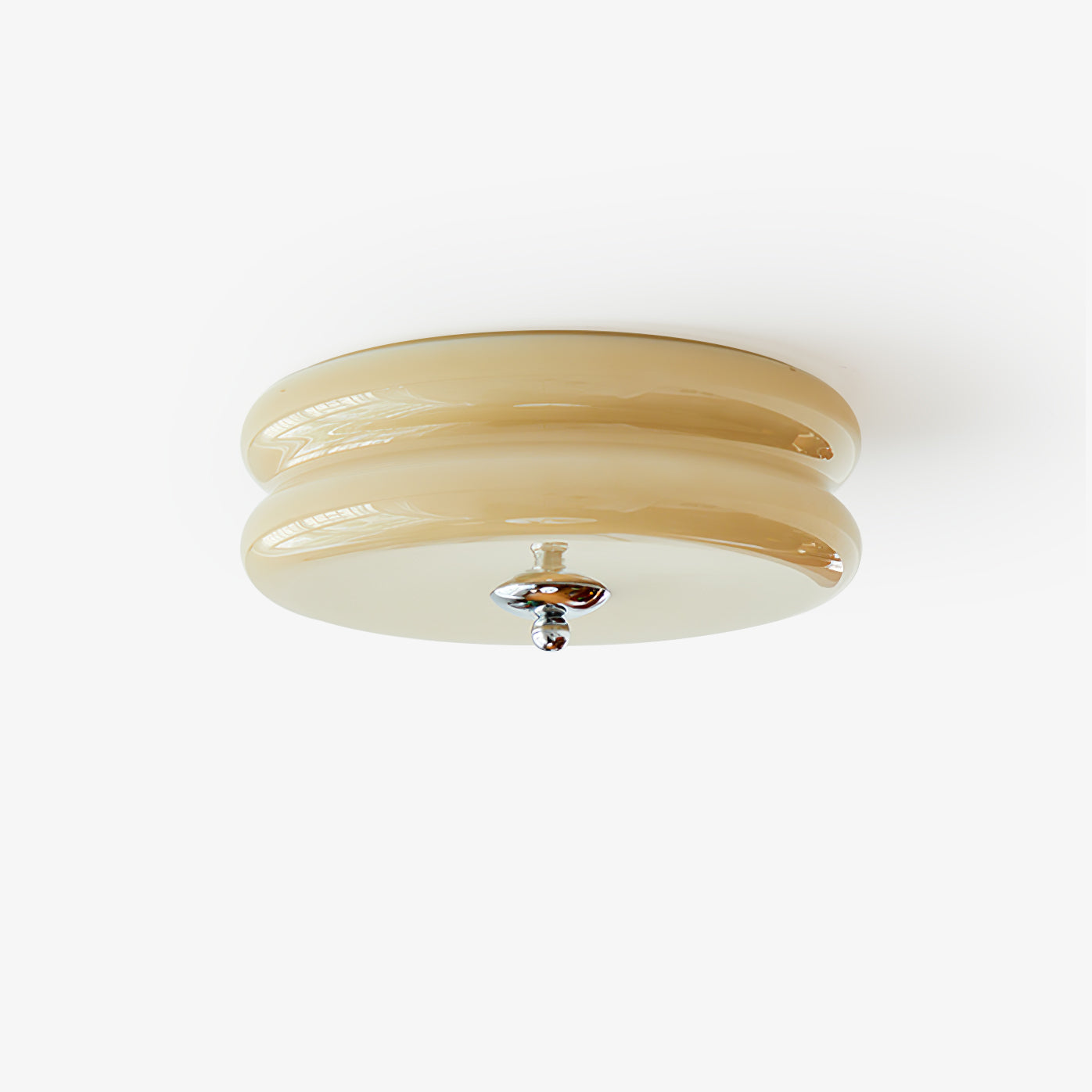 Art Deco Flush Ceiling Light Integrated LED Vintage Style