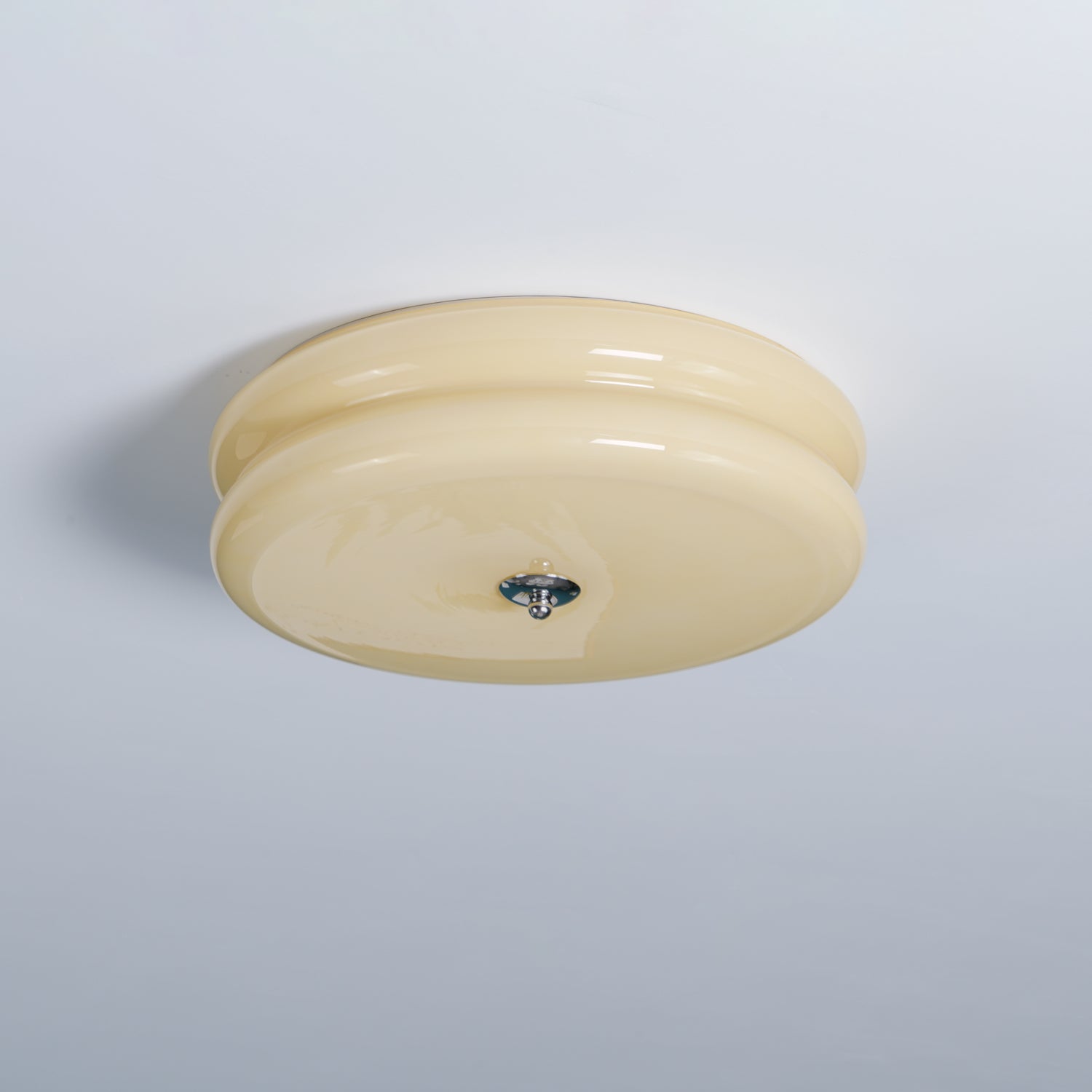 Art Deco Flush Ceiling Light Integrated LED Vintage Style