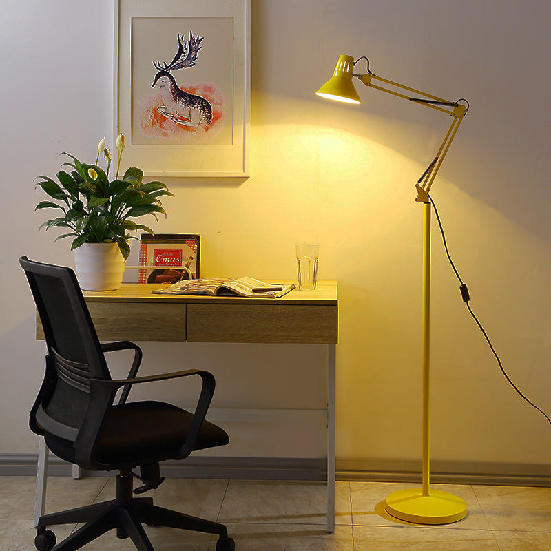 Scandinavian Retractable Standing Floor Lamp