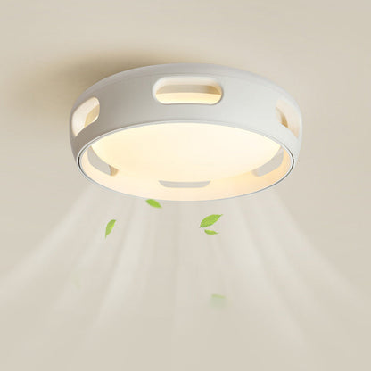 Nordic Round LED Semi-Flush Mount Ceiling Light