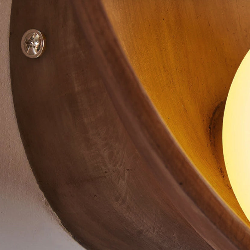 Modern Minimalist Round Wall Sconce Lamp