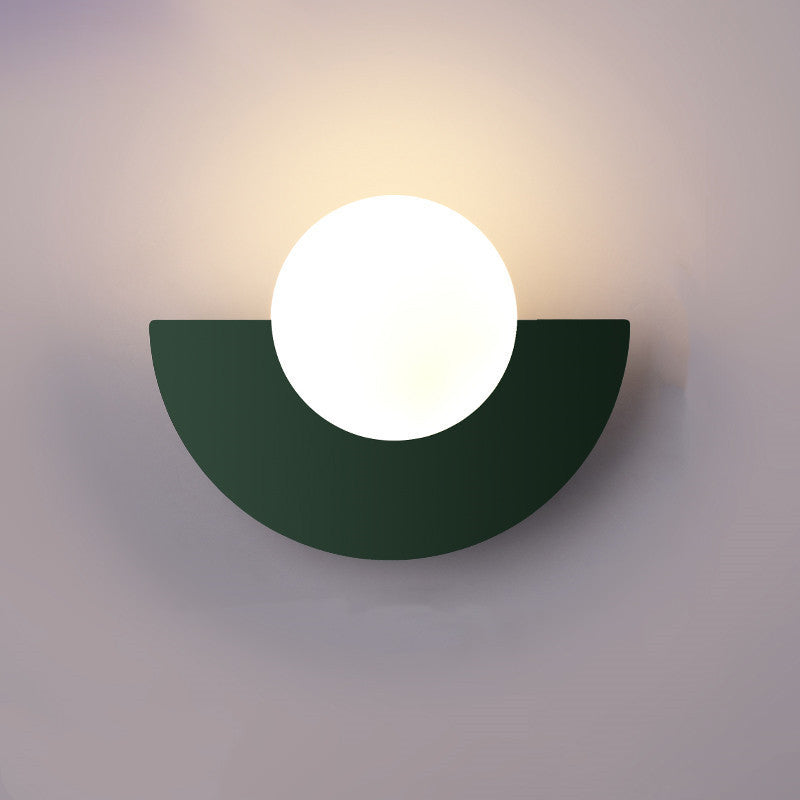 Nordic Minimalst Wall Sconce Globe | Semicircle