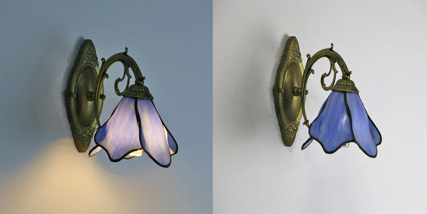 Vintage Flower Wall Sconce Lamp