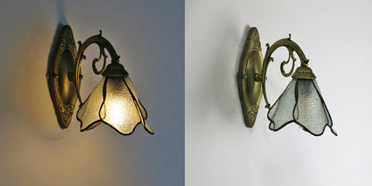Vintage Flower Wall Sconce Lamp