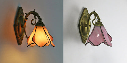 Vintage Flower Wall Sconce Lamp