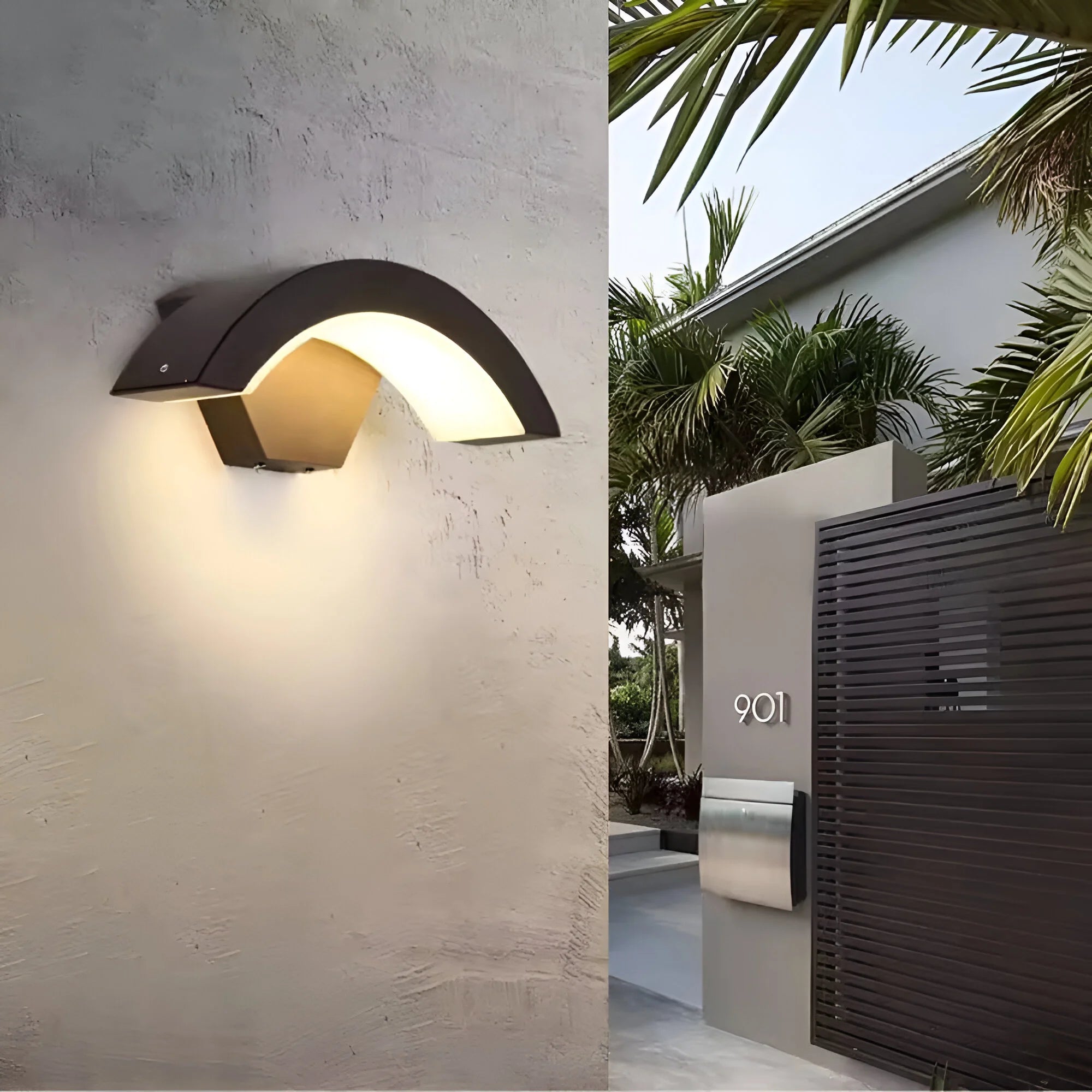 Motion Sensor Outdoor Wall Light