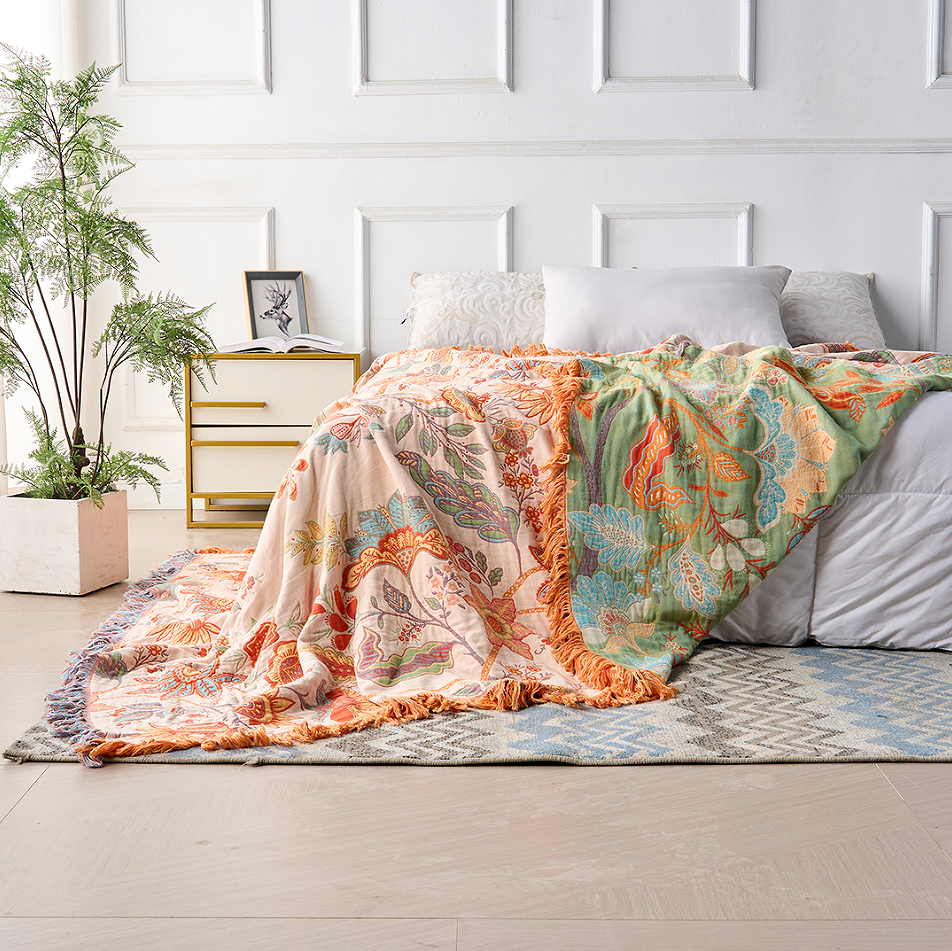 Throw Blanket | Boho Decorative Accent