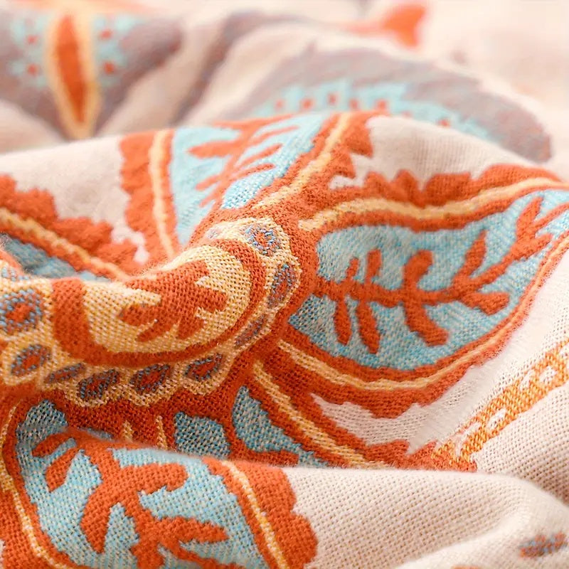 Throw Blanket | Boho Decorative Accent