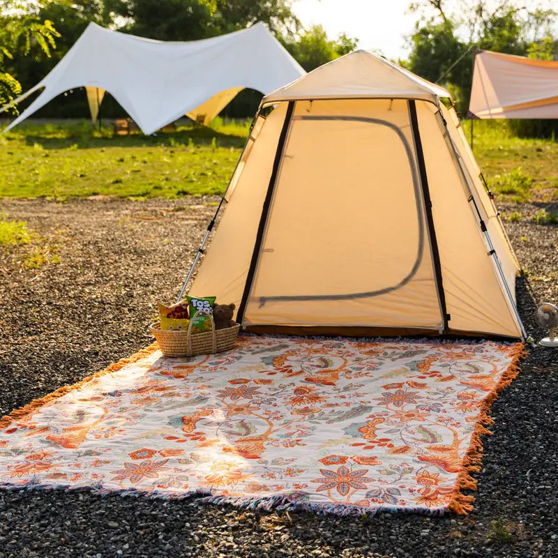 Throw Blanket | Boho Decorative Accent