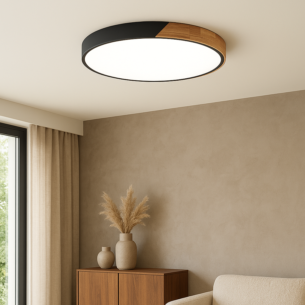 Ceiling Light | Modern Flush Mount Soft Ambient Lighting For Bedroom Living Room Hallway